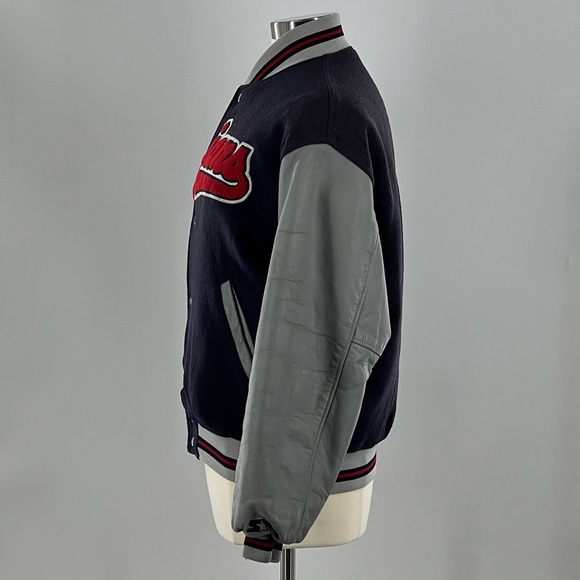 Vintage Starter Diamond Collection Cleveland Indians Jacket - Picture 2 of 12